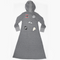 Long Terry Dress With Appliques