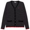 Striped Knit Cardigan