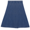 Stone Washed Short Skirt