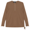 Ribbed Henley Maternity Top