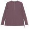 Ribbed Henley Maternity Top