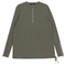 Ribbed Henley Maternity Top