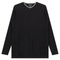 Ribbed Maternty V-Neck Bubble Top