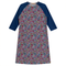 Vintage Floral Print Swim Dress
