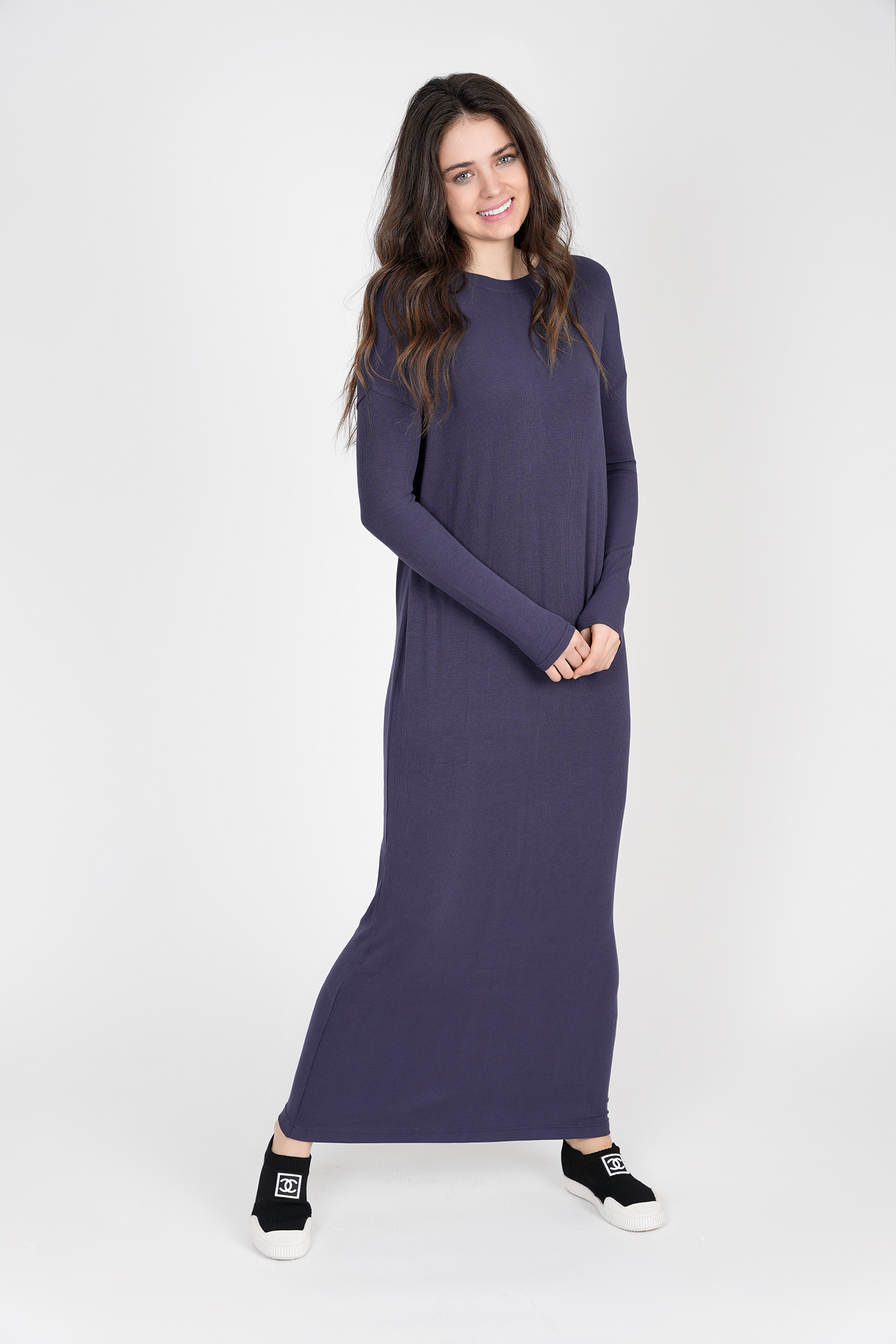 Rib Midi Dress