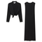 Bolero Midi Shirt Dress