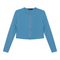 Cropped Zip Bomber Top