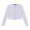 Cropped Zip Bomber Top