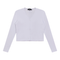 Cropped V-Neck Cardigan