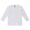 Raw Edge V Neck Top