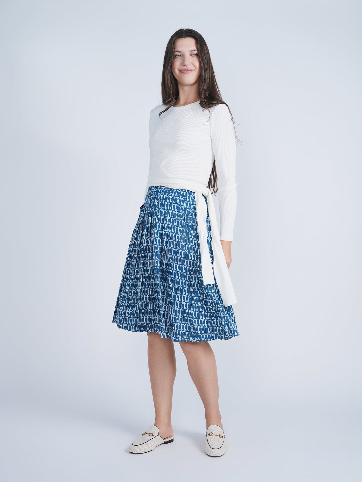 Rib Knit Wrap Top