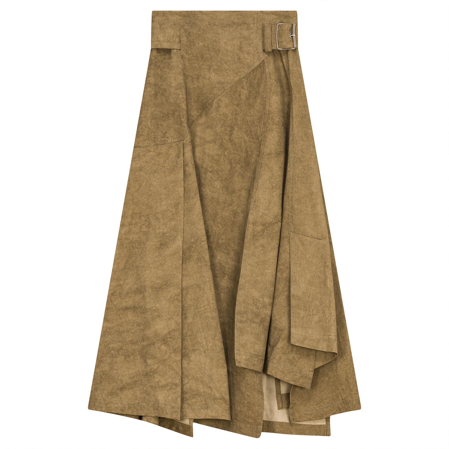 Skirt with Belt Buckle