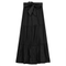 Woven Tiered Skirt with Belt