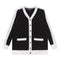 Maternity Ribbed Contrast Cardigan