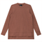 Ribbed Maternity Zip Top