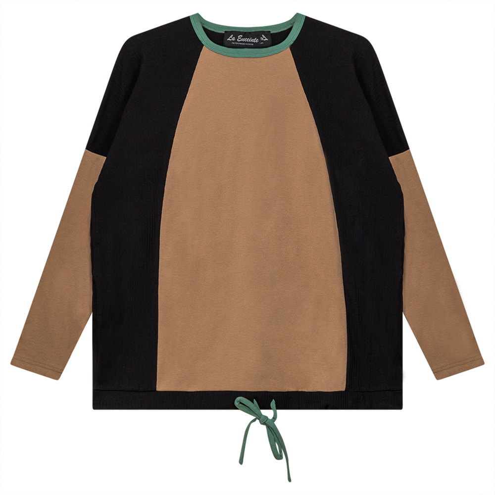 Maternity Color Blocked Top