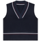 Contrast Striped Vest