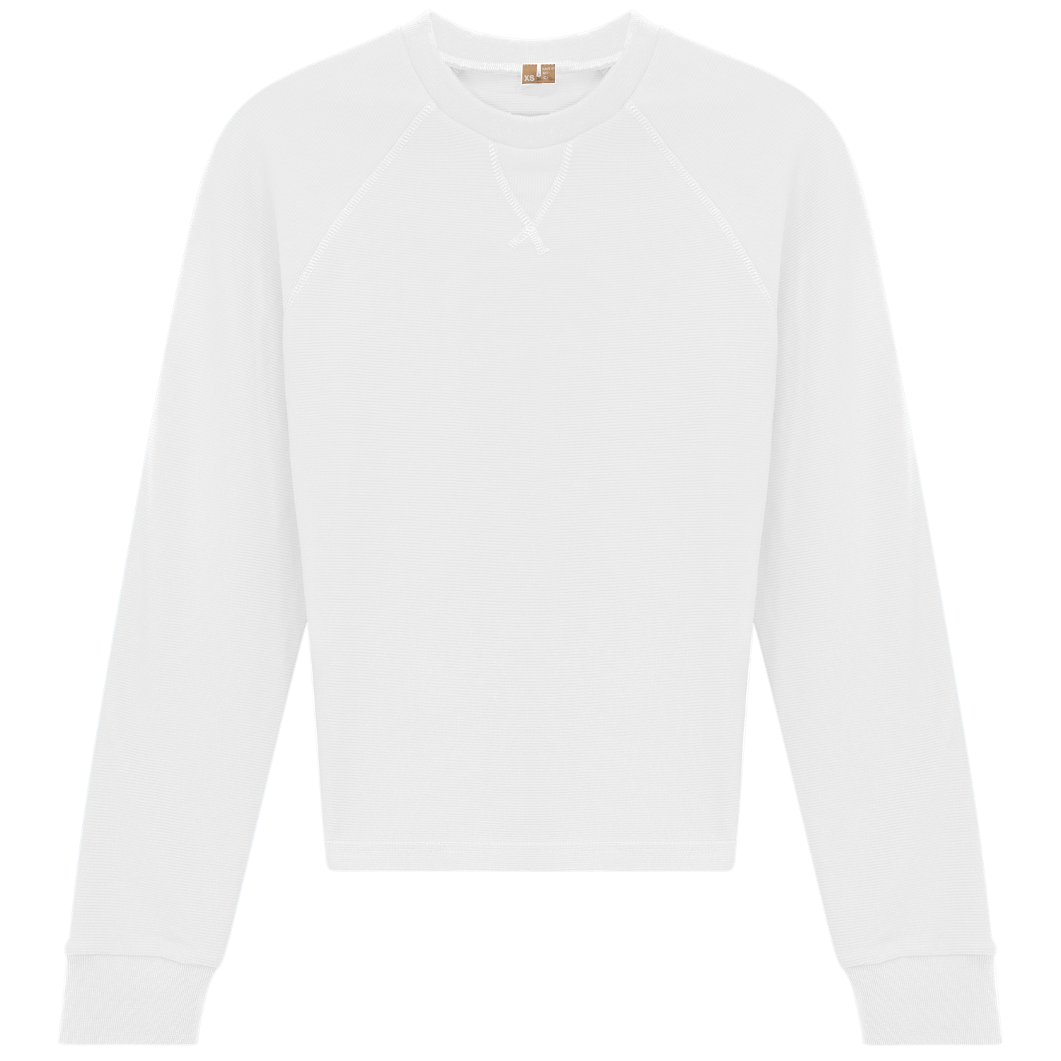 Raglan Sleeves Ribbed Tee