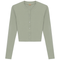 Ribbed Cropped Cardigan