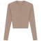 Ribbed Cropped Cardigan