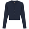 Ribbed Cropped Cardigan