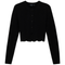 Cropped Wave Sweater