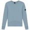 V Neck Sweatshirt Rib Combo