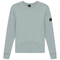 V Neck Sweatshirt Rib Combo