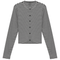 Cropped Striped Cardigan Tee