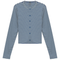 Cropped Striped Cardigan Tee