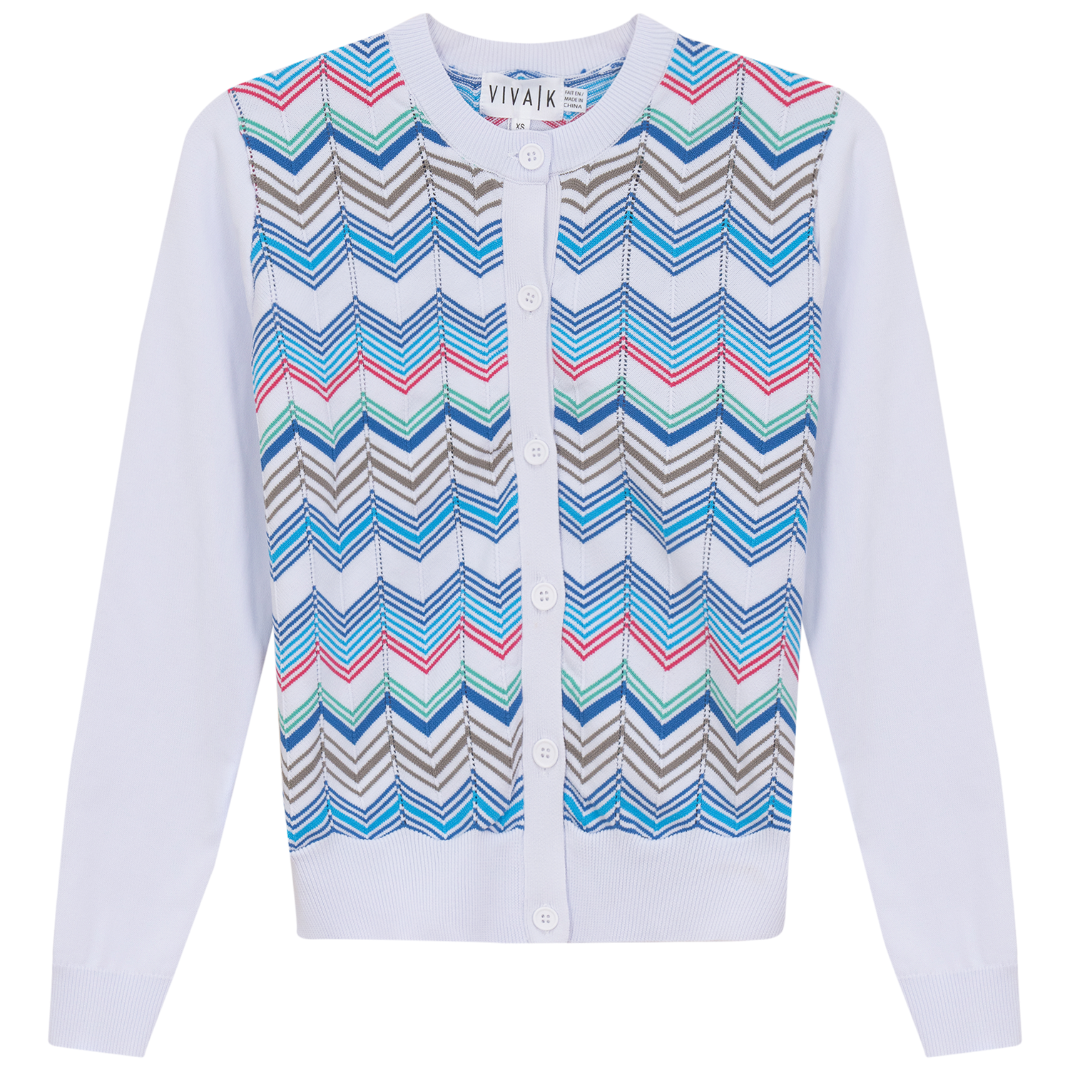 Crochet Multicolor Cardigan
