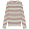 Striped V Neck Tee