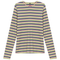 Striped V Neck Tee