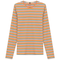 Striped V Neck Tee
