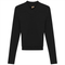 Cropped V Neck Tee