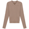 Cropped V Neck Tee