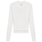 Cropped V Neck Tee