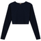 Cropped Ribbed Sweater