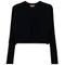 Cropped Ribbed Cardigan