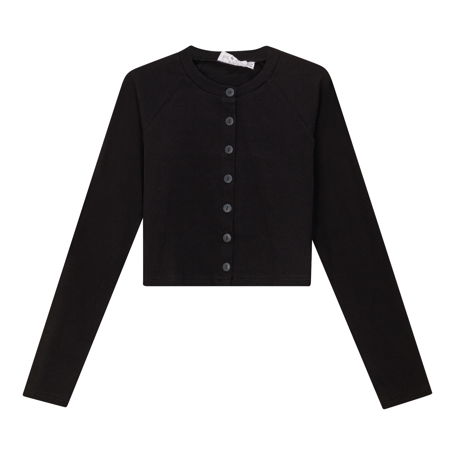 Cotton Cropped Cardigan