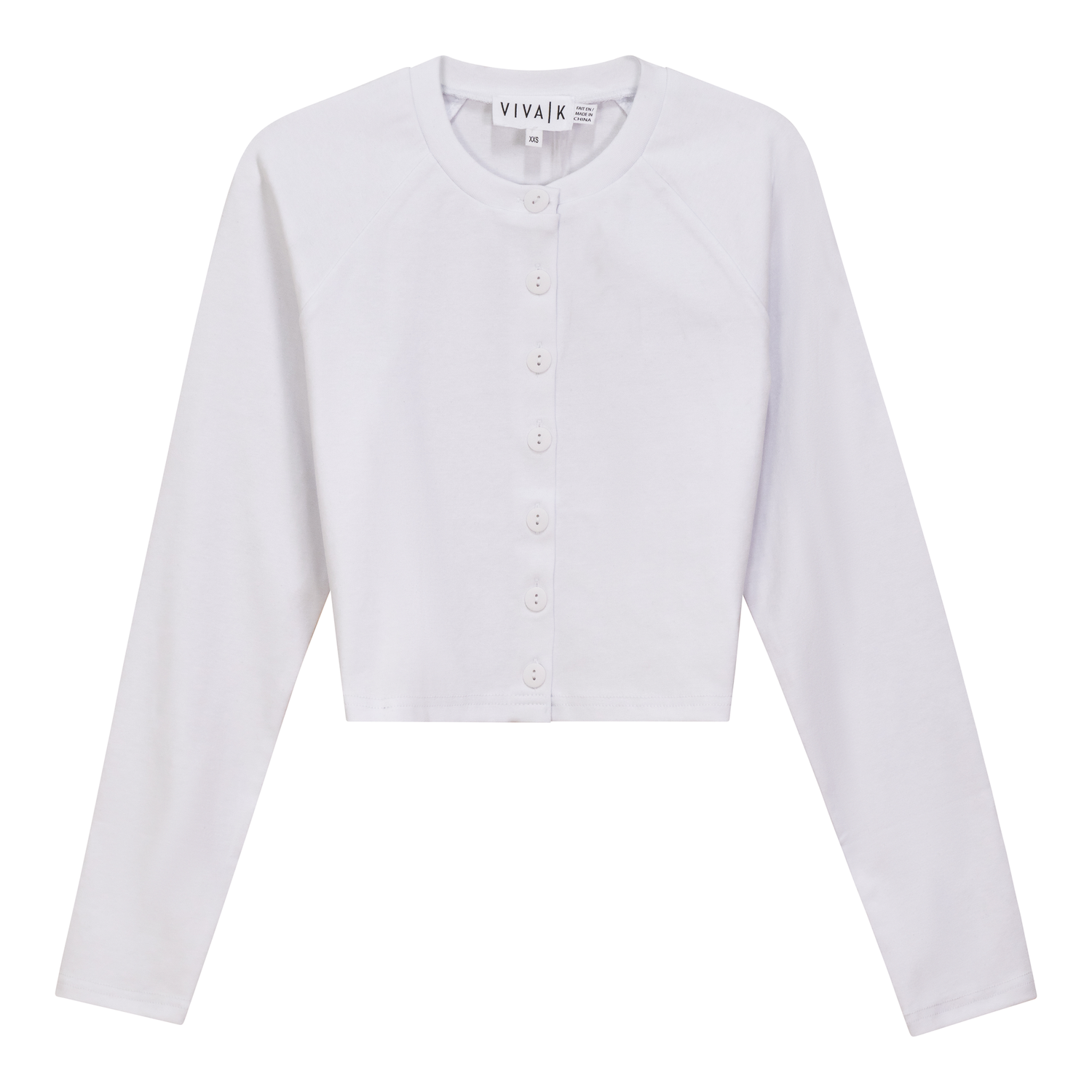 Cotton Cropped Cardigan