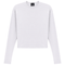 Cropped Off Shoulder Tee