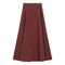 Cotton Maxi A Line Fringe Skirt