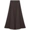 Cotton Maxi A Line Fringe Skirt