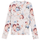 Henley Front Floral Tee