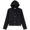 Denim Wash Hoodie Jacket