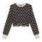 Cropped Wave Sweater