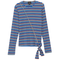 Striped Wrap Tee