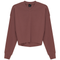 Cropped Cotton V Neck Top
