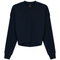 Cropped Cotton V Neck Top